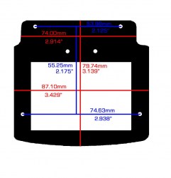 2300-7300 mounting plate